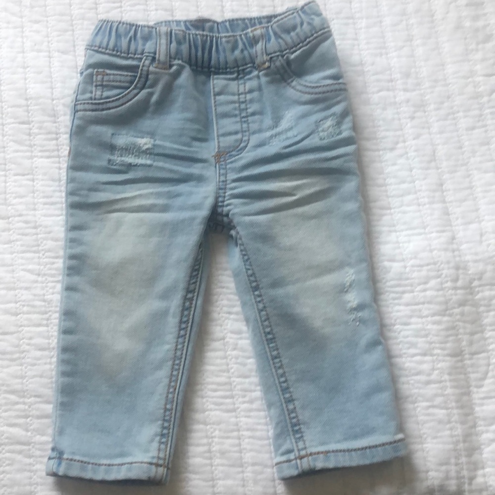 Trendy baby jeans